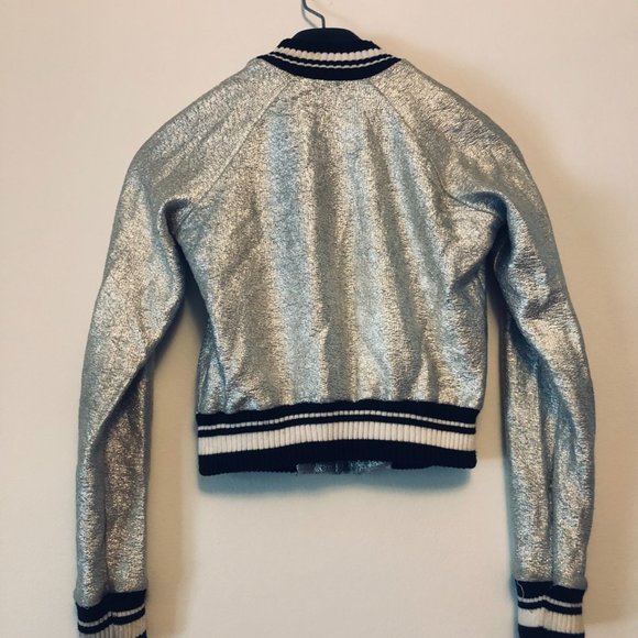 Silver Guess bomber jacket - Picture 7 of 9
